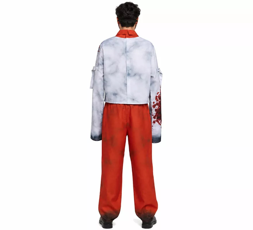 Translation missing: de.Disfraz de Psicópata en camisa de fuerza para hombre