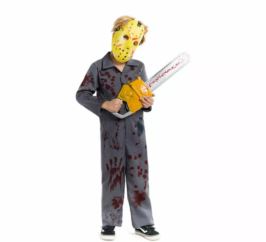 Translation missing: de.Disfraz de Psicópata Enmascarado para niño