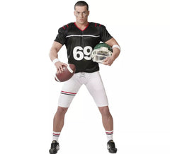 Quarterback Kostüm für einen erwachsenen Mann