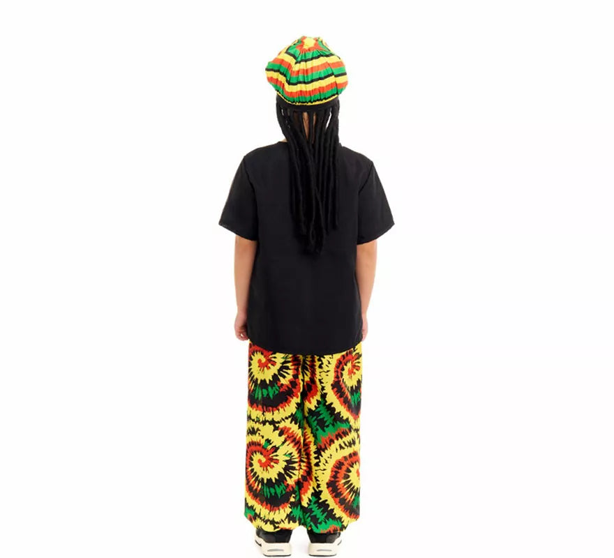 Translation missing: de.Disfraz de Rastafari Jamaicano para niño