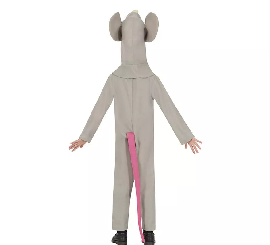 Translation missing: de.Disfraz de Ratón gris con gorro para niños