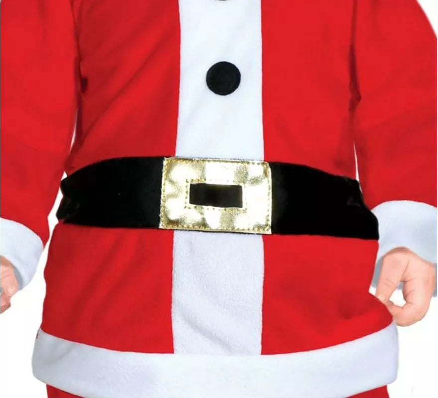Translation missing: de.Disfraz de Ratoncito Papá Noel con cinturón para bebé