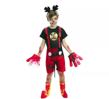 Disfraz de Ratoncito Zombie para niño