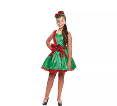 Weihnachtsgeschenk-Kostüm für Mädchen