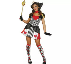 Queen Hearts Kostüm für Damen