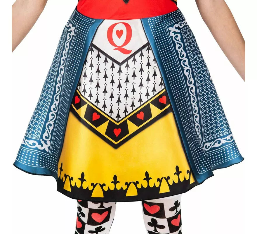 Translation missing: de.Disfraz de Reina de Corazones con medias para mujer