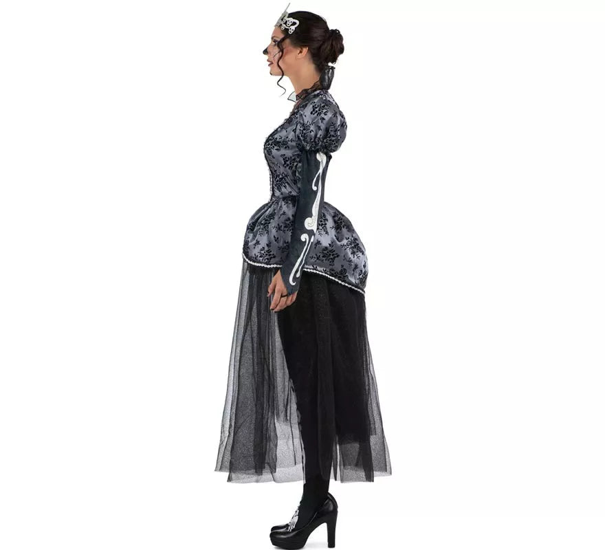 Disfraz de Reina de las Catacumbas elegante para mujer
