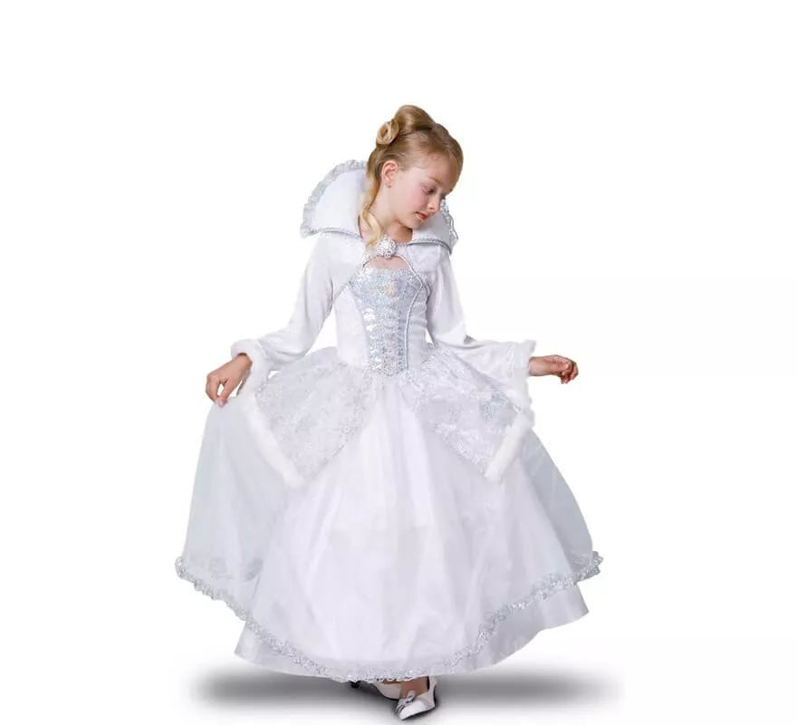 Translation missing: de.Disfraz de Reina de las Nieves para niña