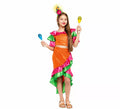 Disfraz de Reina de Samba para niña