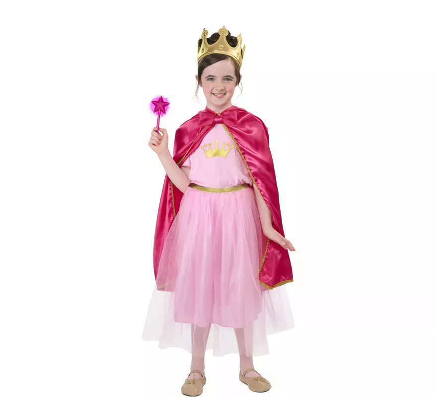 Translation missing: de.Disfraz de Reina Fantasía para niña