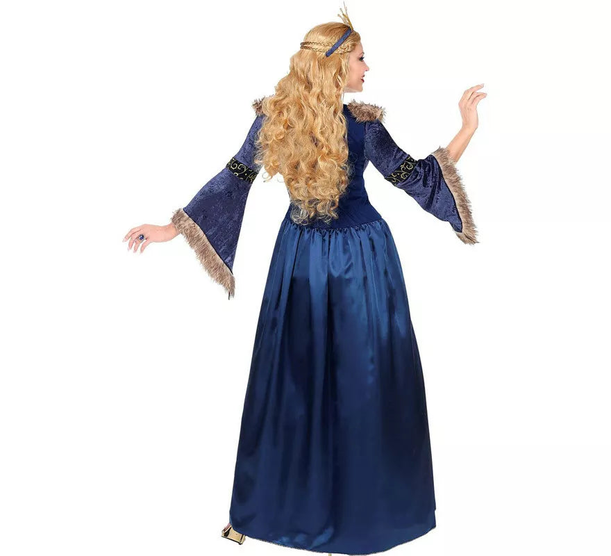Translation missing: de.Disfraz de Reina Medieval Largo para mujer