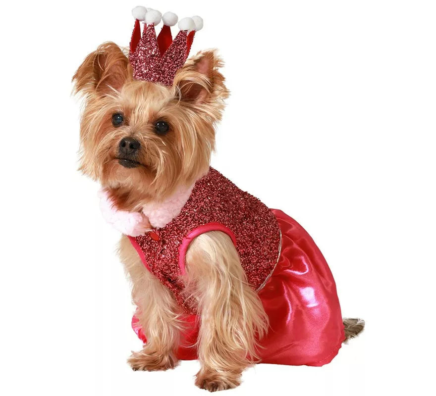 Translation missing: de.Disfraz de Reina Rosa para perro