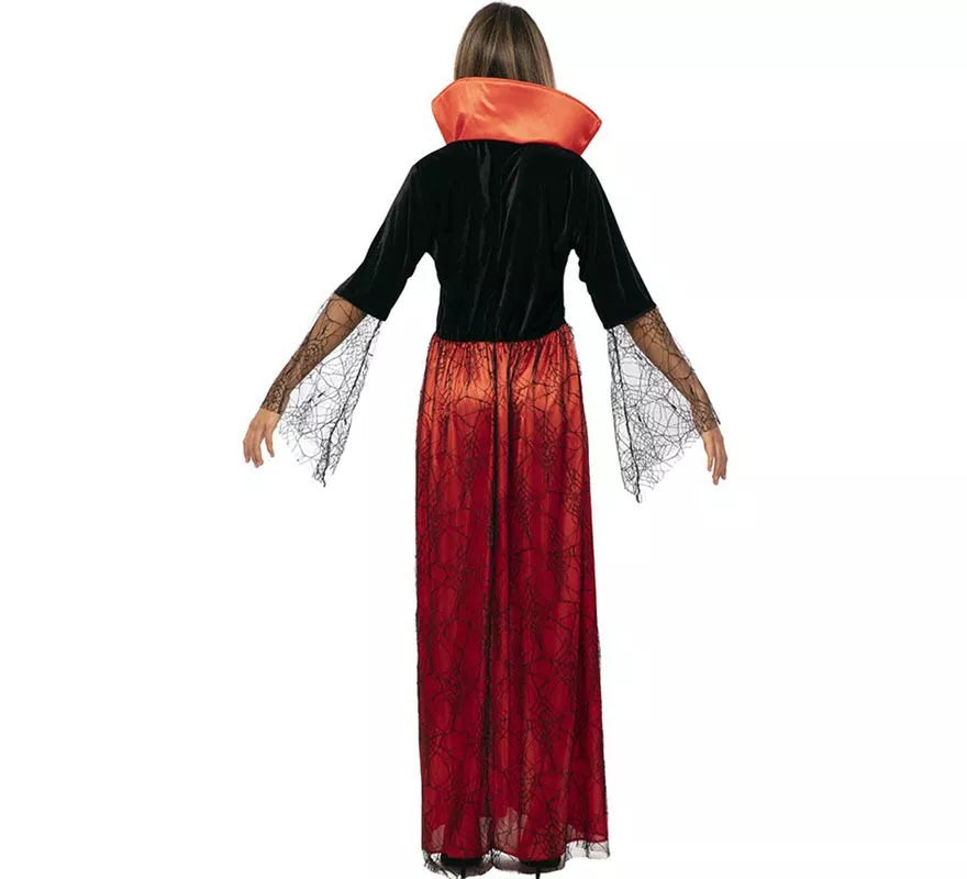 Translation missing: de.Disfraz de Reina Vampira antigua rojo para mujer