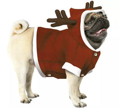 Weihnachtsmann-Rentier-Kostüm für Hunde