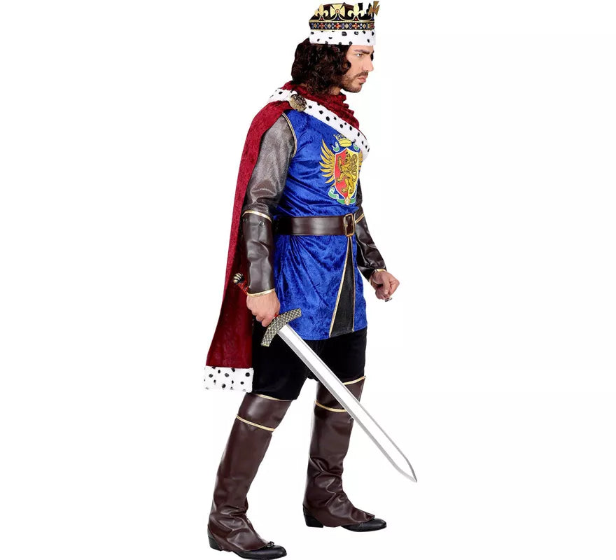 Translation missing: de.Disfraz de Rey de Guerreros Medieval para hombre