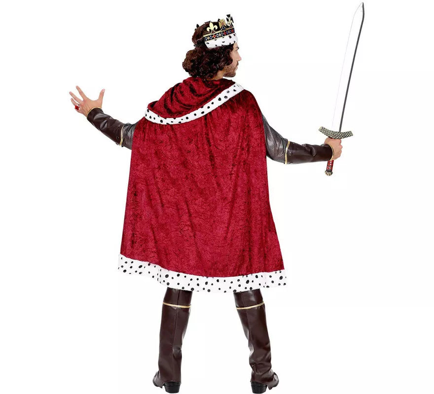 Translation missing: de.Disfraz de Rey de Guerreros Medieval para hombre