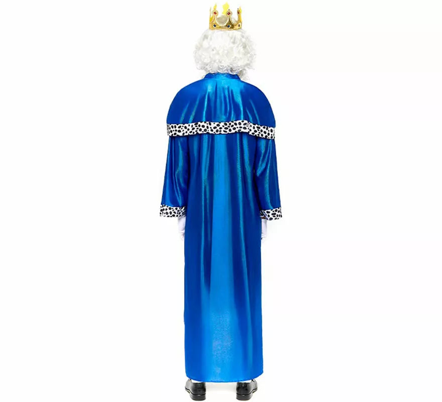 Translation missing: de.Disfraz de Rey Mago azul para hombre