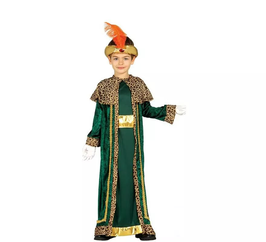 Translation missing: de.Disfraz de Rey Mago Baltasar para niño