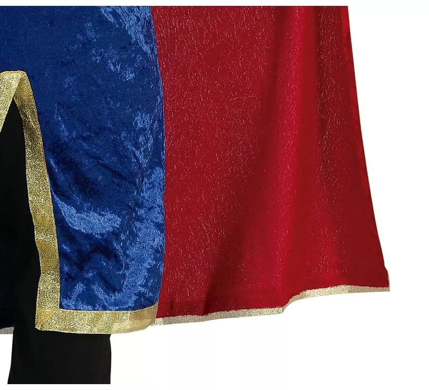 Translation missing: de.Disfraz de Rey Medieval Elegante con capa para niño