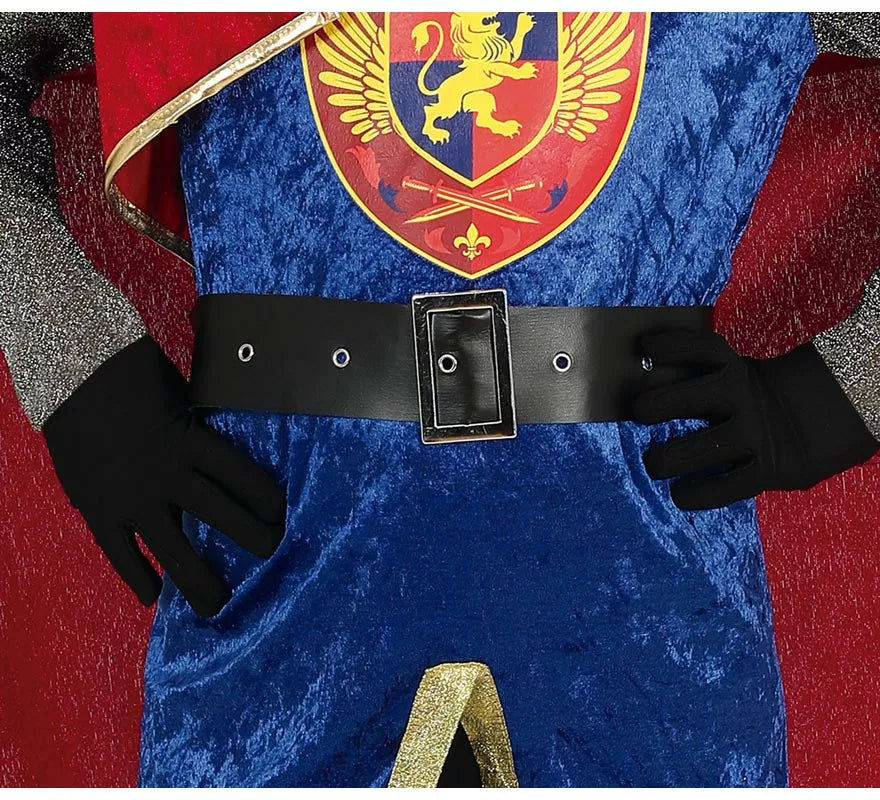 Translation missing: de.Disfraz de Rey Medieval Elegante con capa para niño