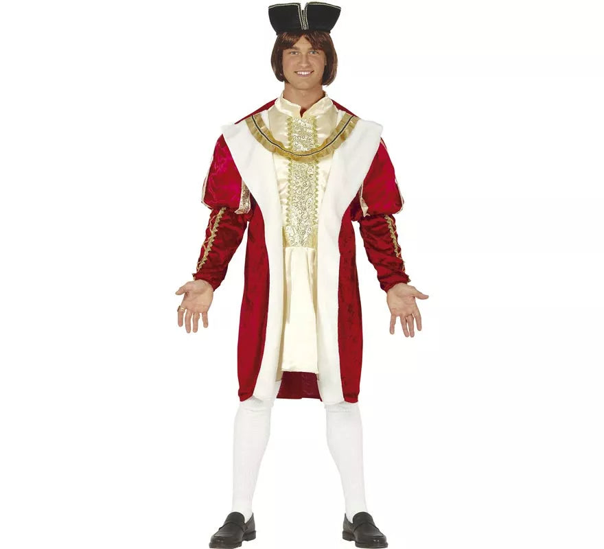 Translation missing: de.Disfraz de Rey Medieval para hombre