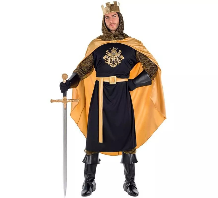 Translation missing: de.Disfraz de Rey Medieval para hombre