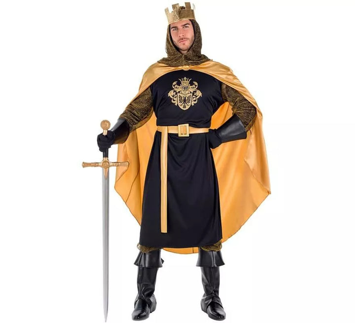Disfraz de Rey Medieval para hombre