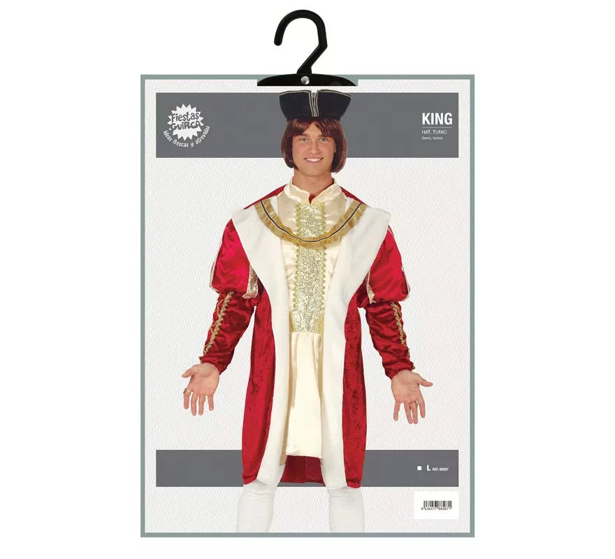 Translation missing: de.Disfraz de Rey Medieval para hombre