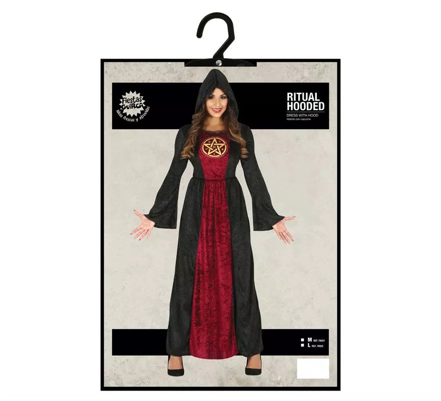Translation missing: de.Disfraz de Ritualista Encapuchada para mujer