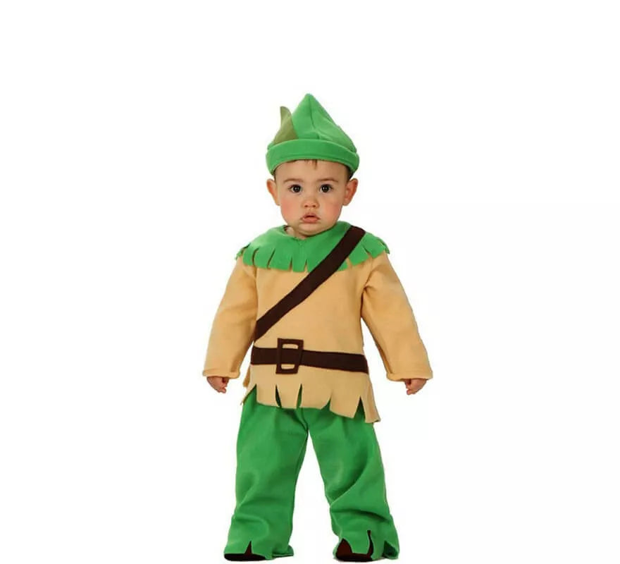 Translation missing: de.Disfraz de Robin Hood para bebé