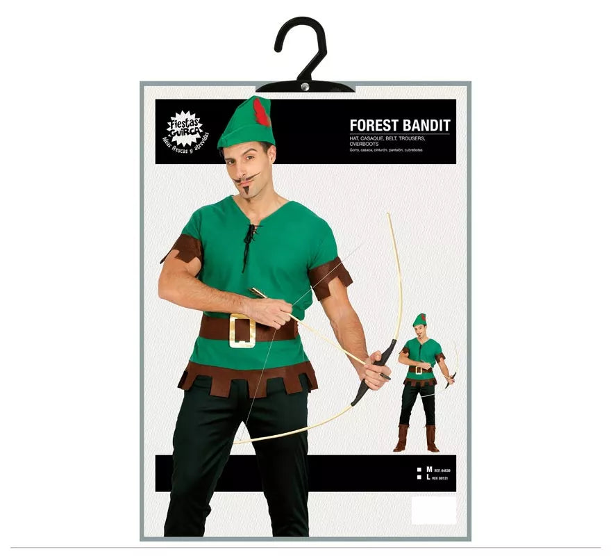 Translation missing: de.Disfraz de Robin Hood para hombre