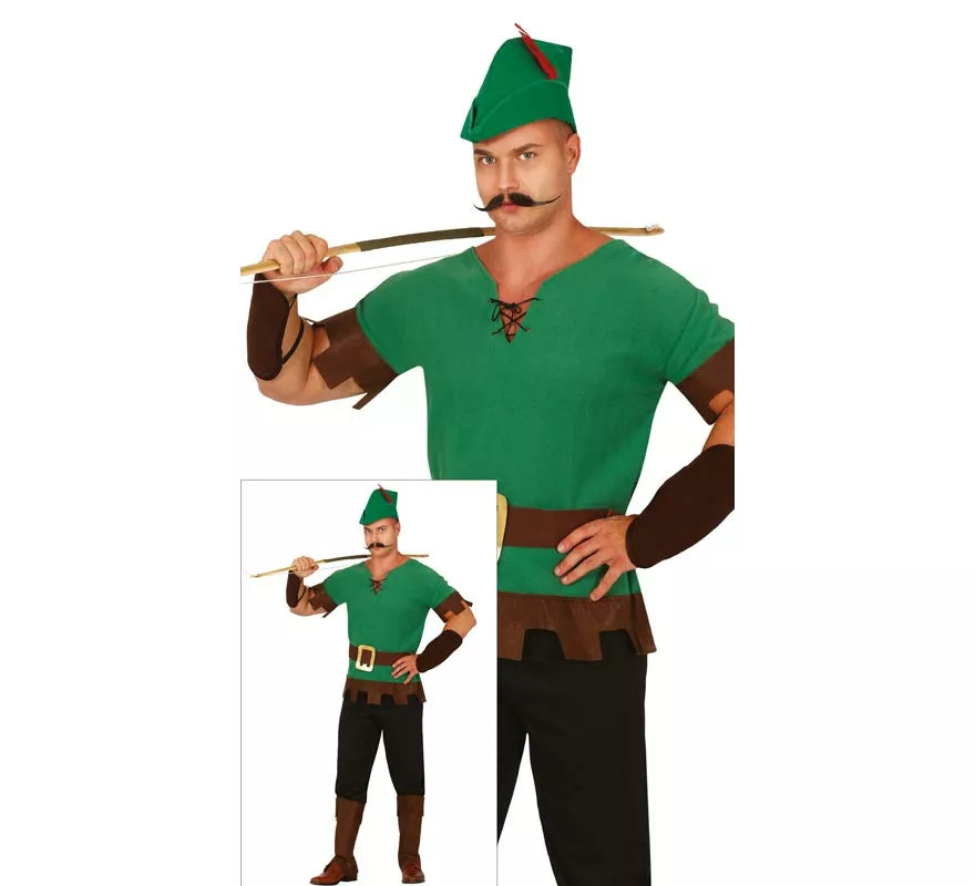 Translation missing: de.Disfraz de Robin Hood para hombre
