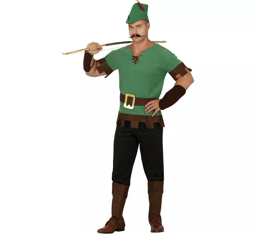 Translation missing: de.Disfraz de Robin Hood para hombre