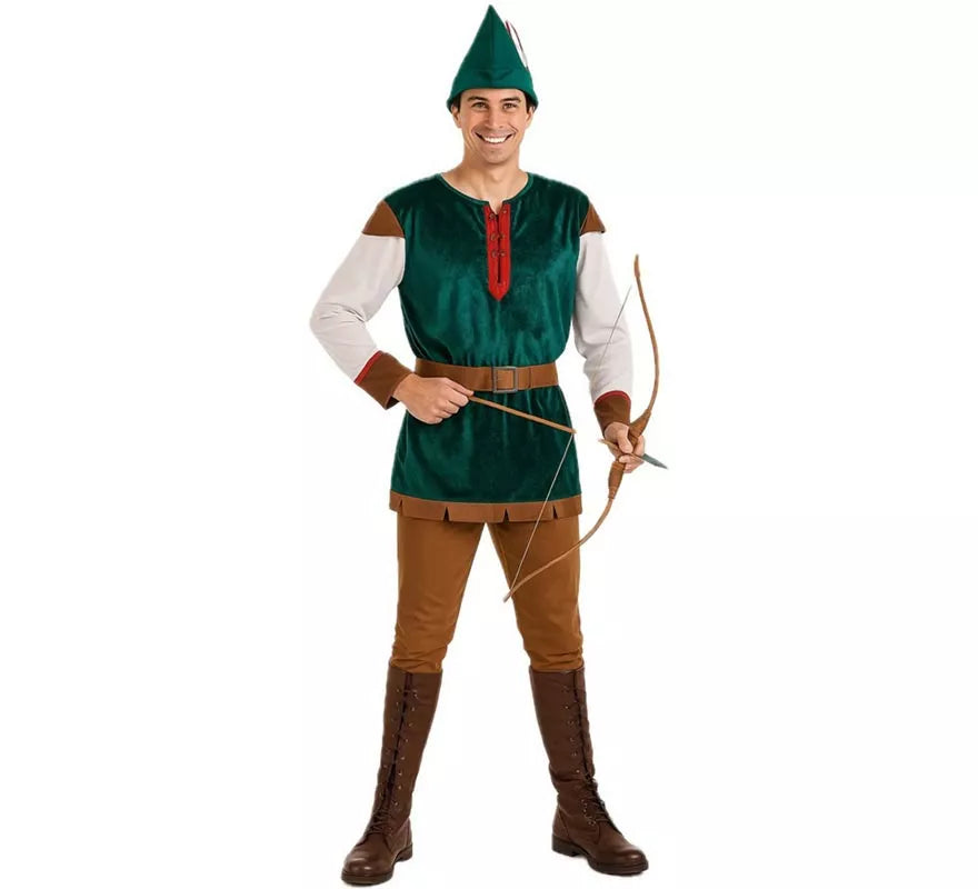 Translation missing: de.Disfraz de Robin Hood para hombre