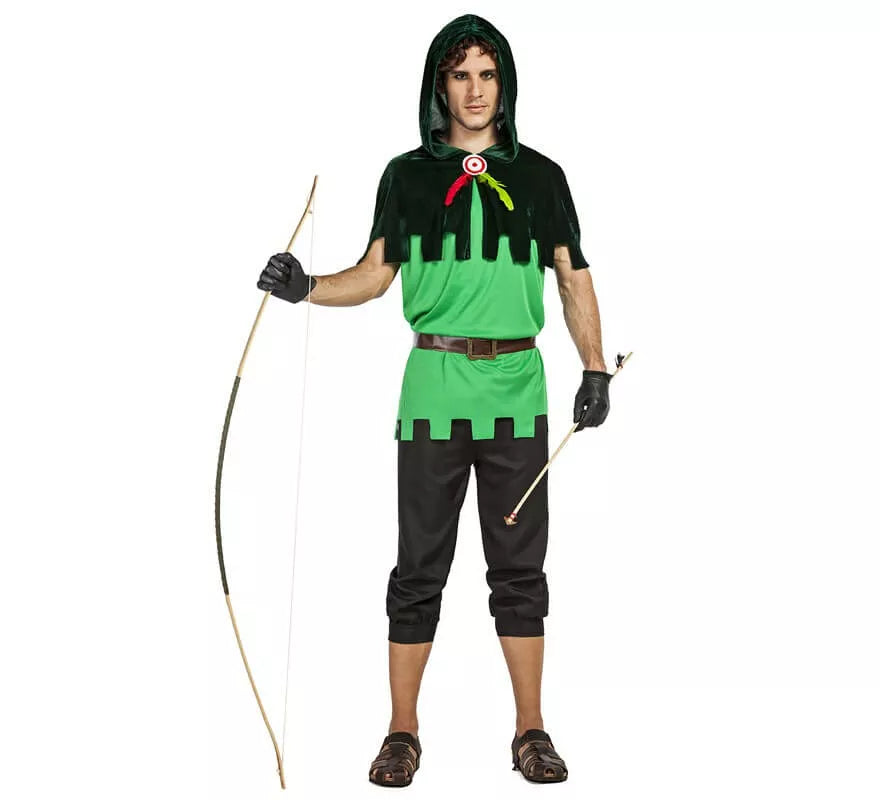 Translation missing: de.Disfraz de Robin Hood para hombre