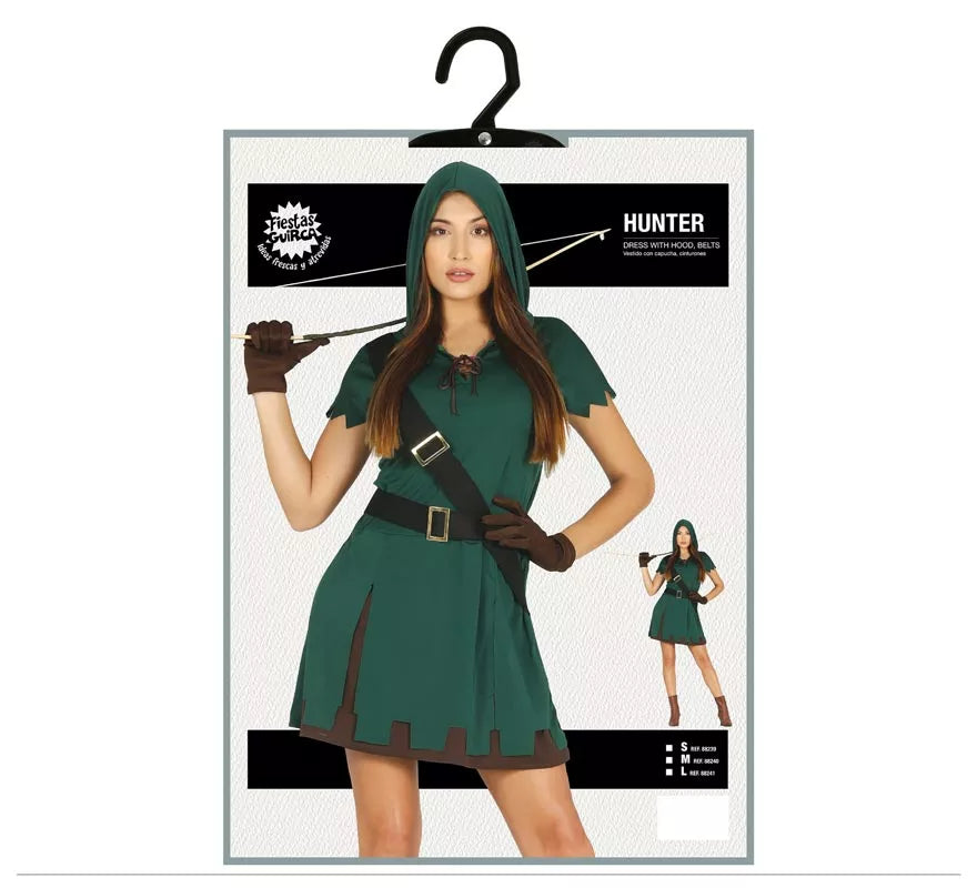 Translation missing: de.Disfraz de Robin Hood para mujer