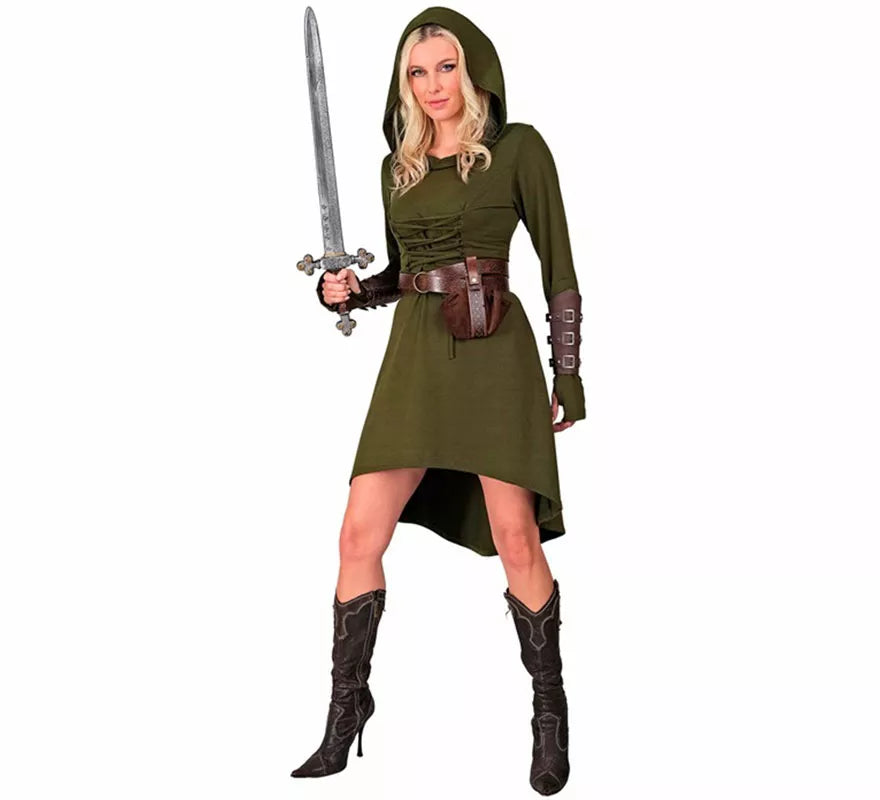 Translation missing: de.Disfraz de Robin Hood para mujer