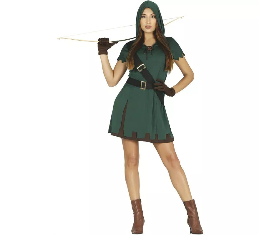 Translation missing: de.Disfraz de Robin Hood para mujer