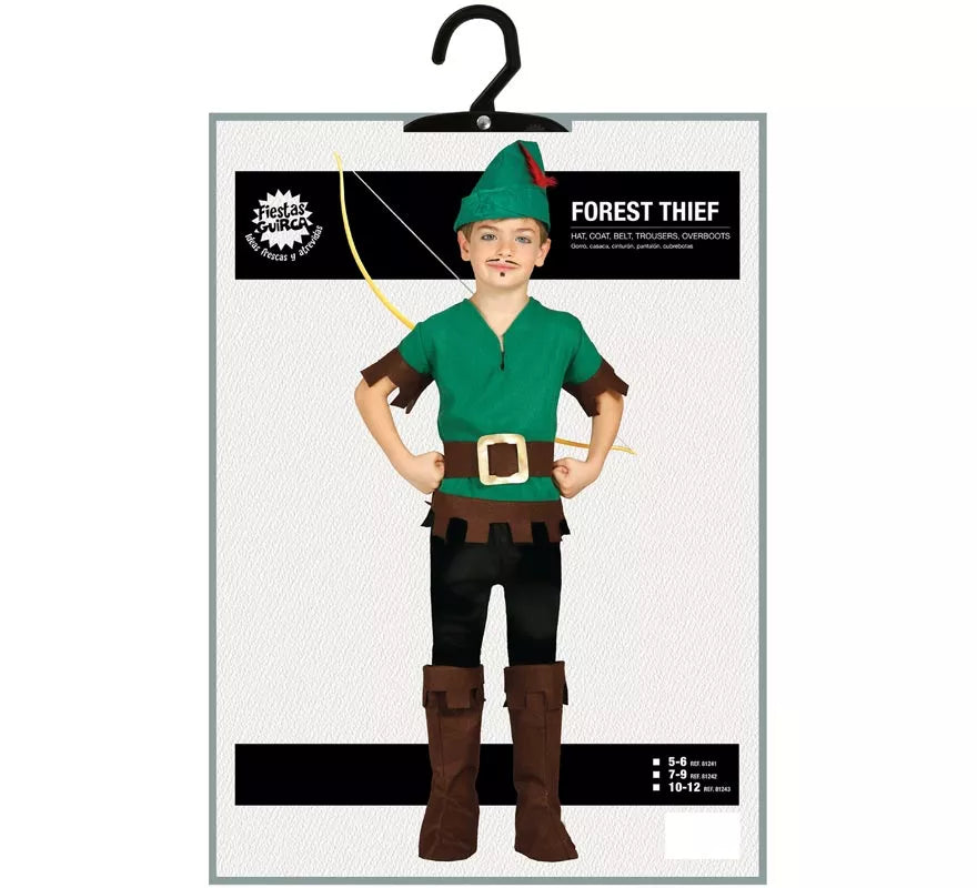 Translation missing: de.Disfraz de Robin Hood para niño