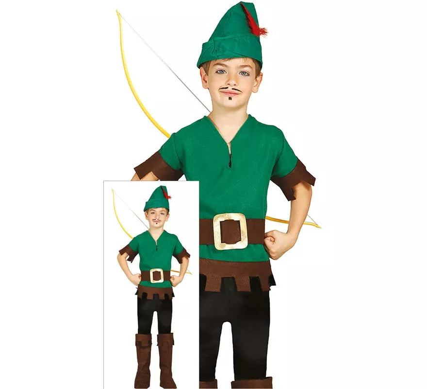 Translation missing: de.Disfraz de Robin Hood para niño