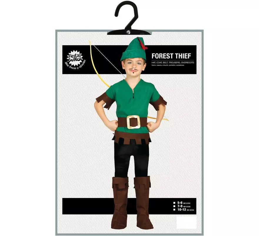 Translation missing: de.Disfraz de Robin Hood para niño