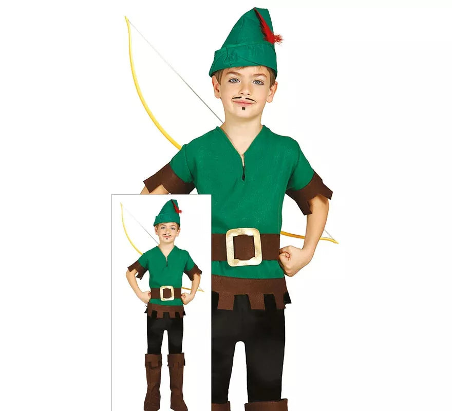 Translation missing: de.Disfraz de Robin Hood para niño