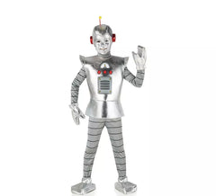 Silbernes antikes Roboterkostüm für Jungen