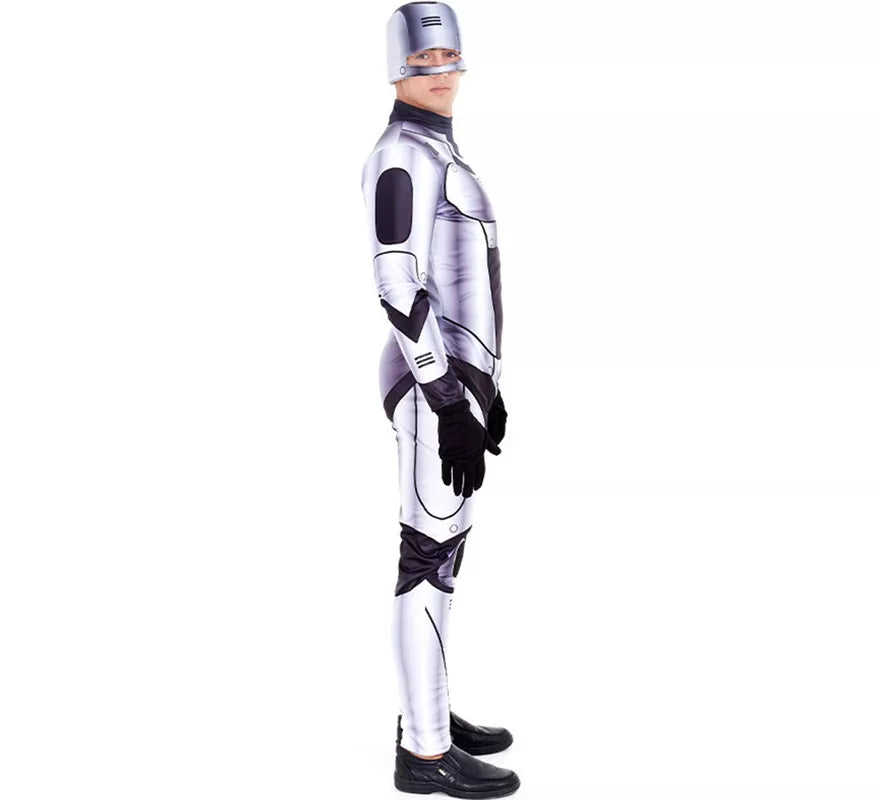 Translation missing: de.Disfraz de Robot Killer Plateado para hombre