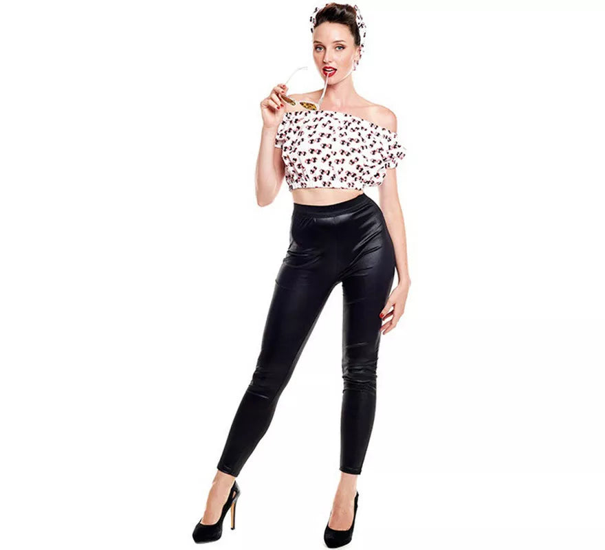 Translation missing: de.Disfraz de Rockabilly Top Años 50 para mujer