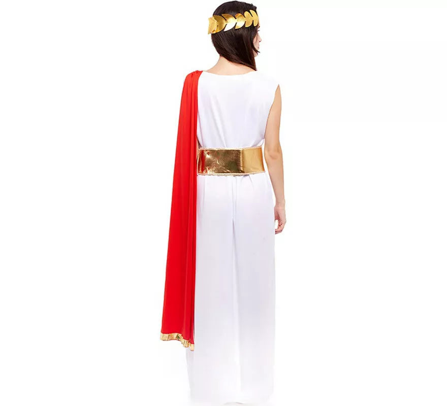 Translation missing: de.Disfraz de Romana Blanca Elegante para mujer