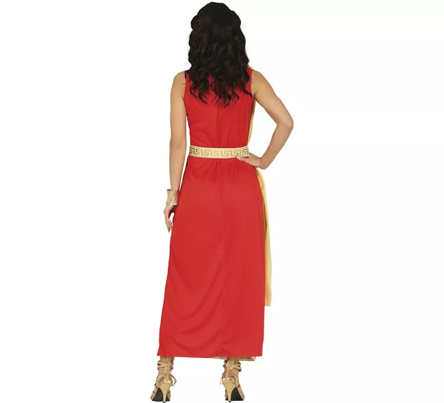 Translation missing: de.Disfraz de Romana roja y dorado para mujer