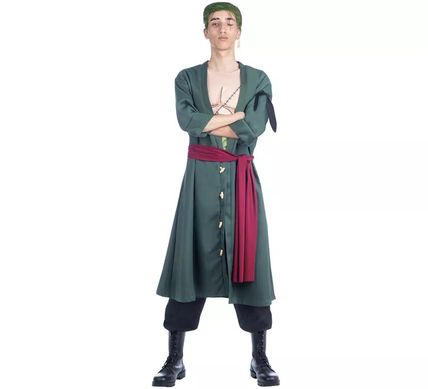 Translation missing: de.Disfraz de Roronoa Zoro de One Piece para hombre