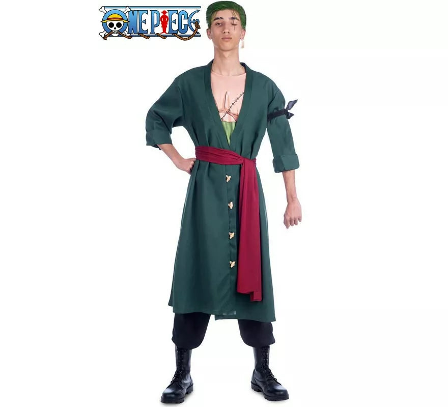 Translation missing: de.Disfraz de Roronoa Zoro de One Piece para hombre