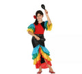 Disfraz de Rumbera Multicolor para niña